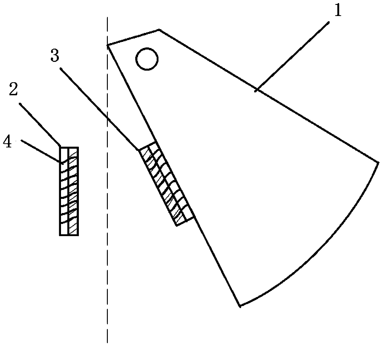 Trigger device and interactive terminal with same