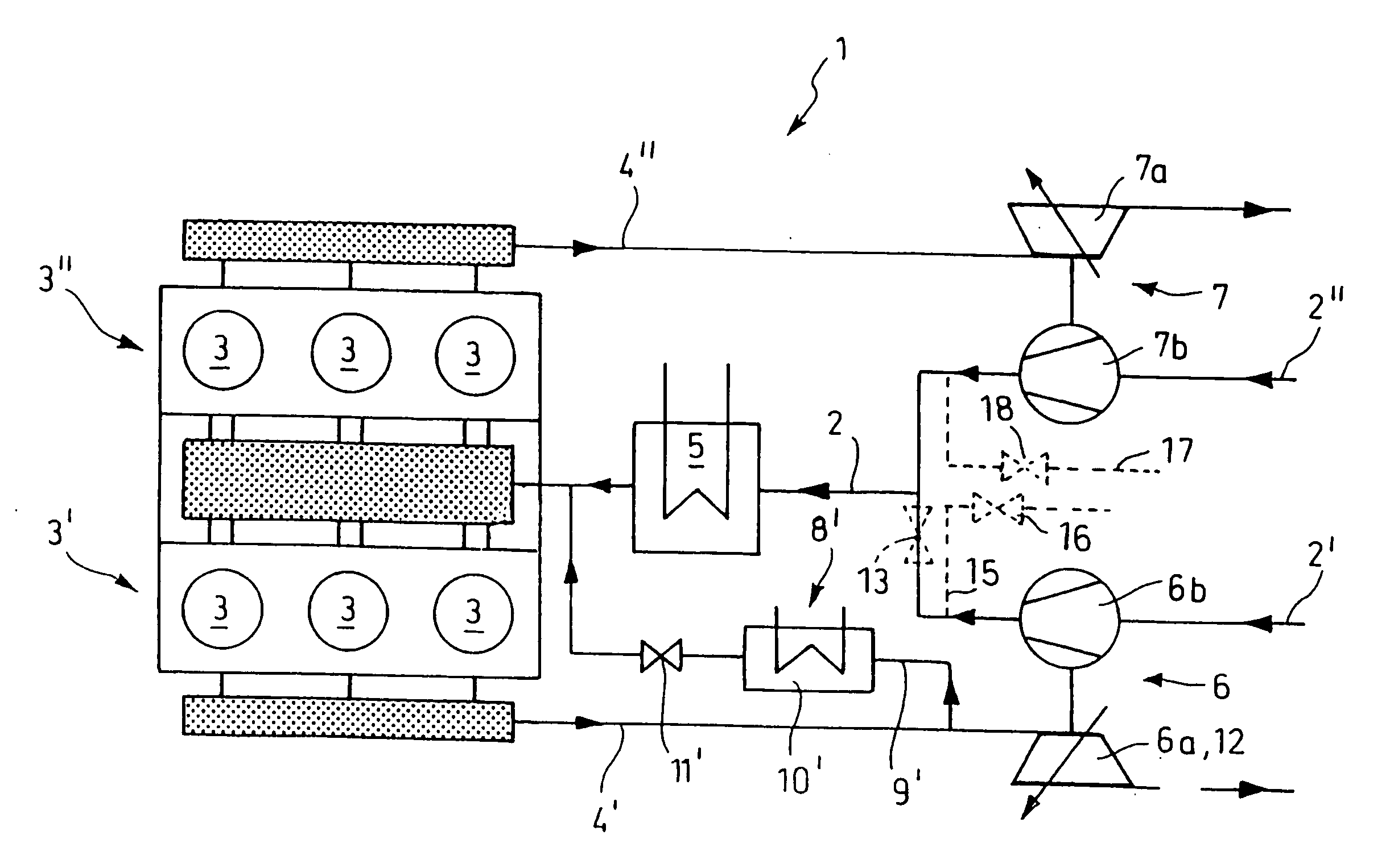 Method and system for influencing the quantity of exhaust gas recirculated in a pressure charged internal combustion engine