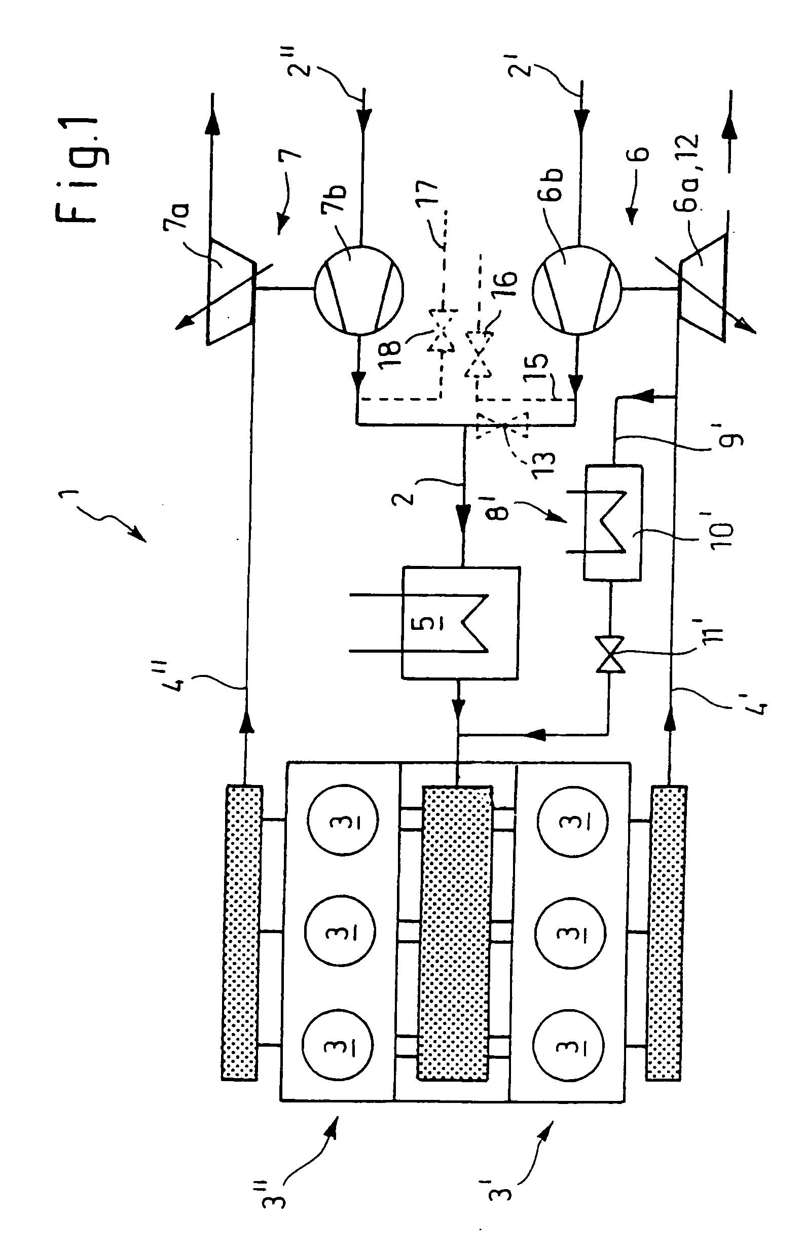 Method and system for influencing the quantity of exhaust gas recirculated in a pressure charged internal combustion engine