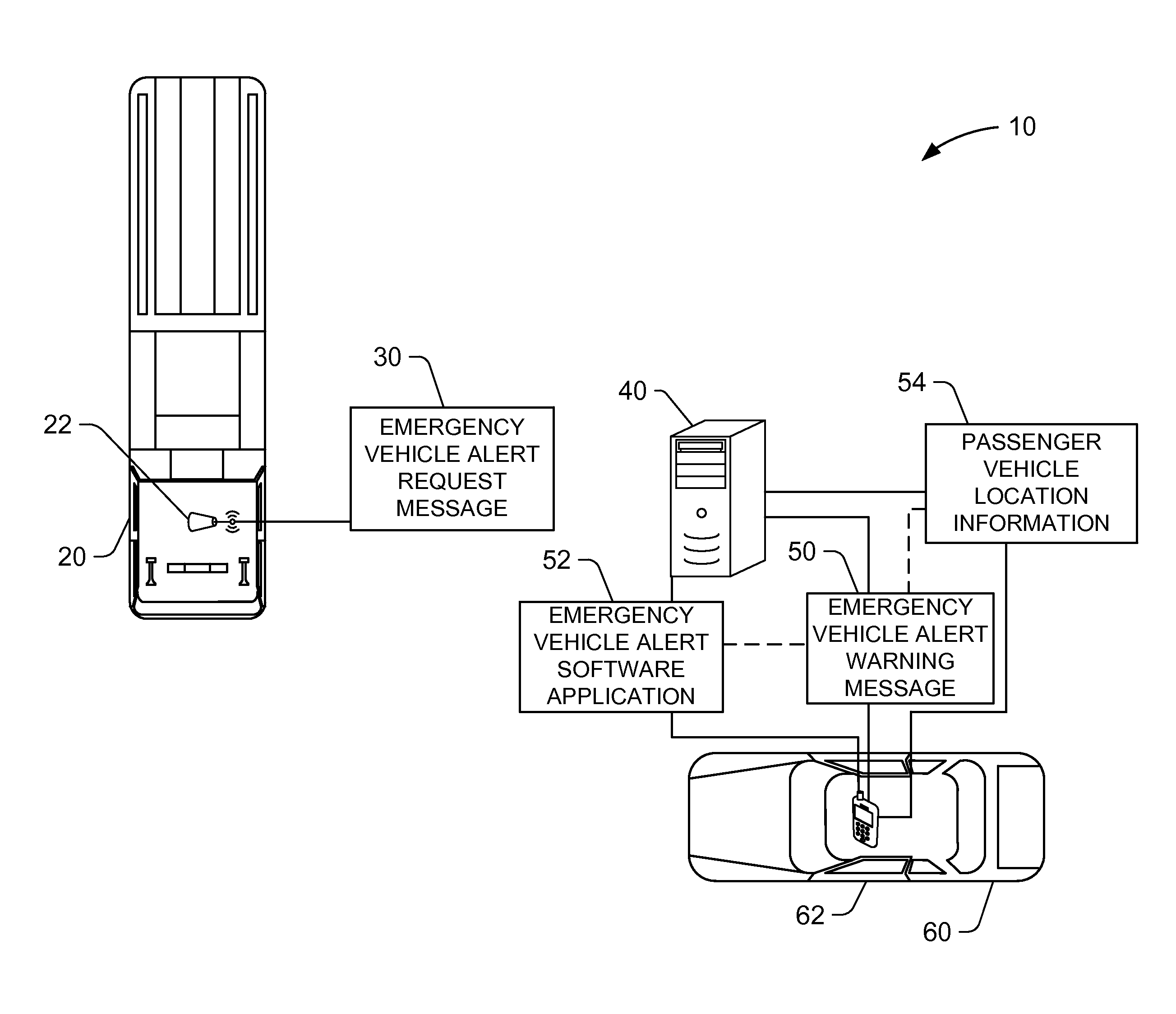 Systems and methods for alerting drivers of approaching emergency vehicles