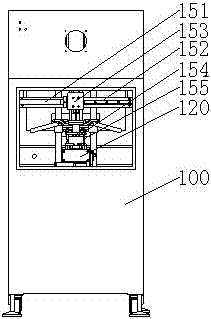 Electronic fitting testing pneumatic press