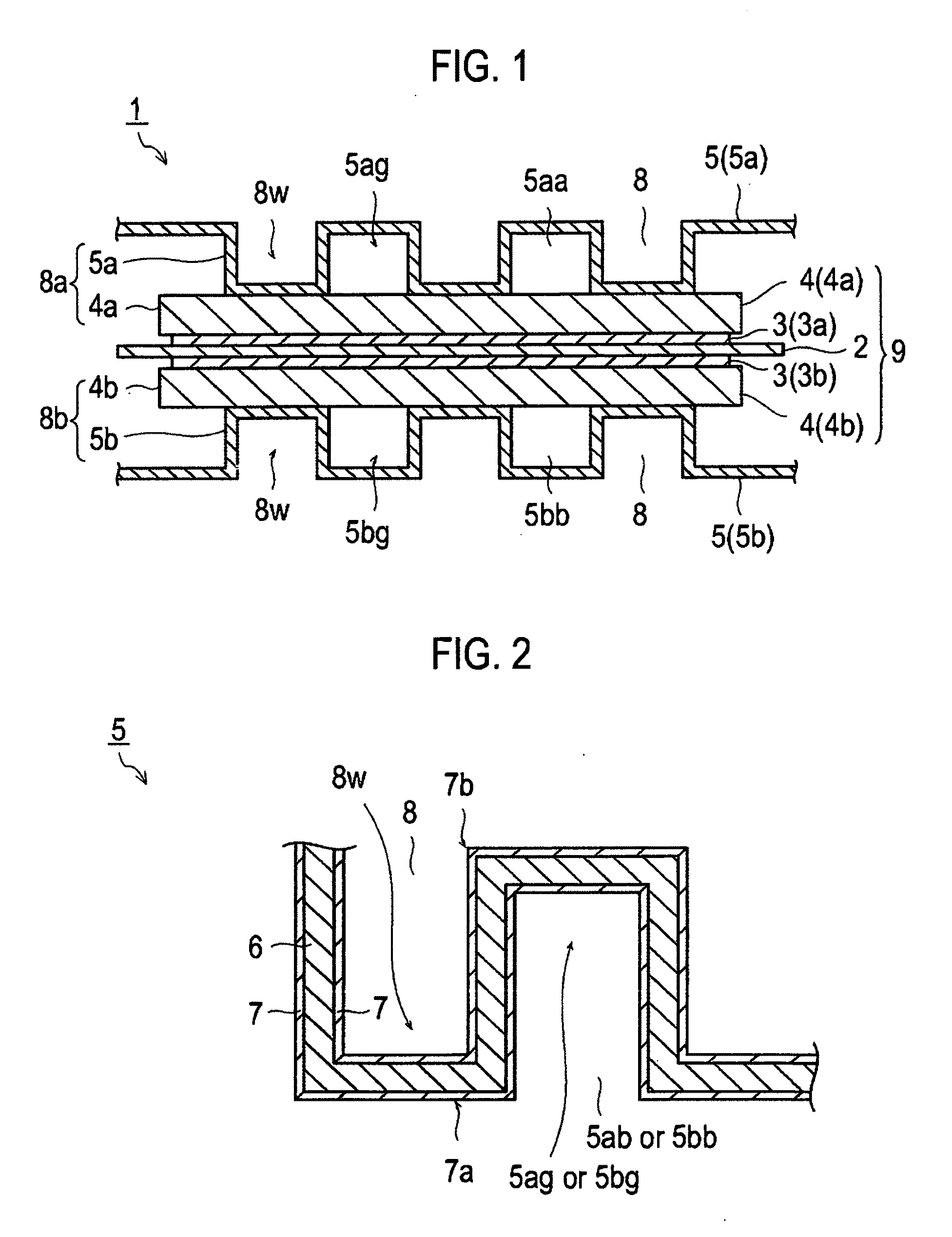 Electrical conductive member and polymer electrolyte fuel cell using the same