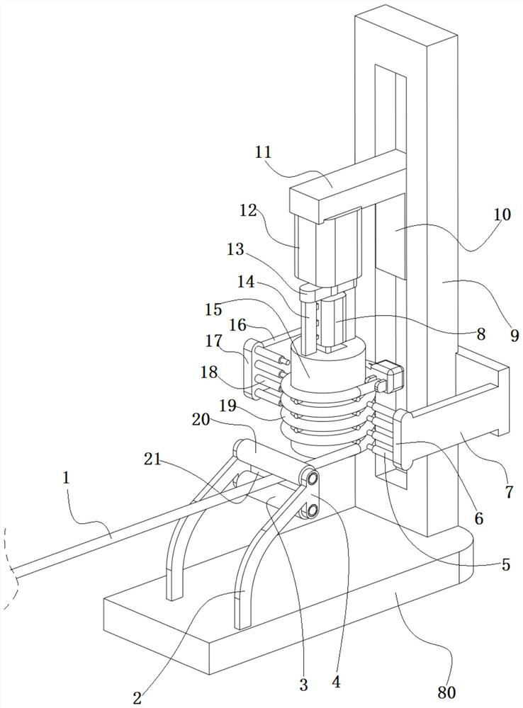 Winding system and winding process method of inductance coil