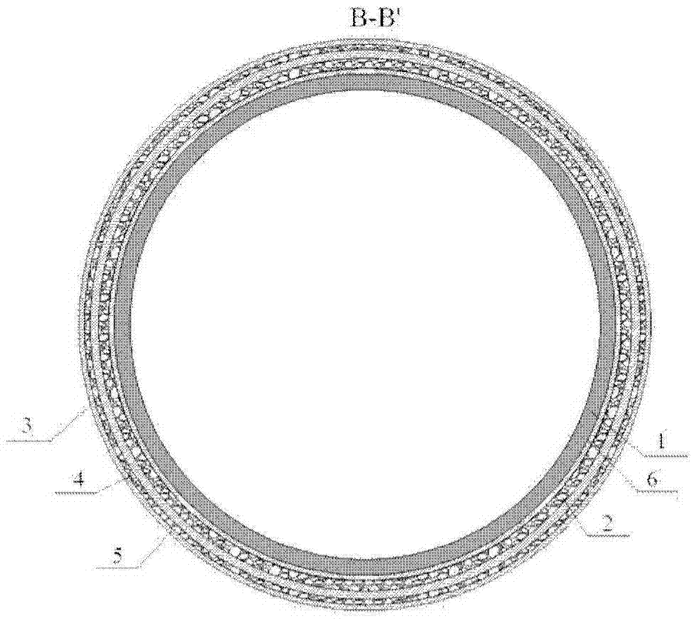 High-temperature-resistant electrical capacitance tomography sensor