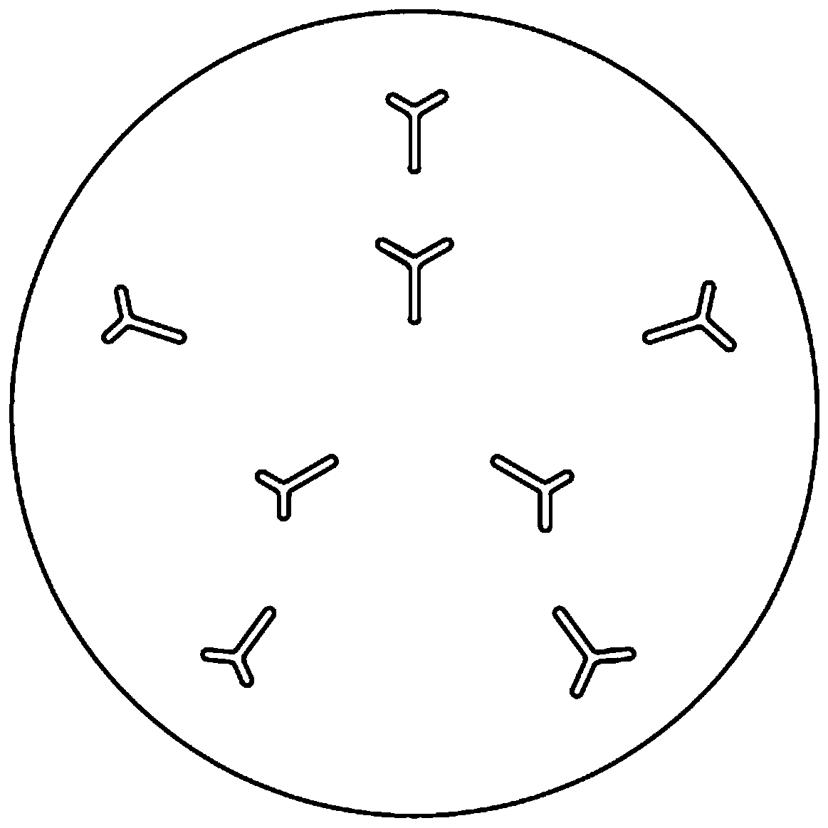 Preparation method of double-sided different-velvet fiber fabric