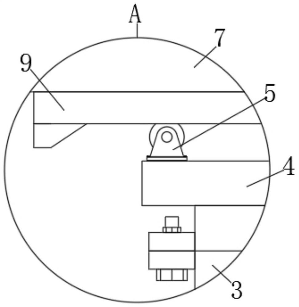 Damping box body for industrial robot transportation