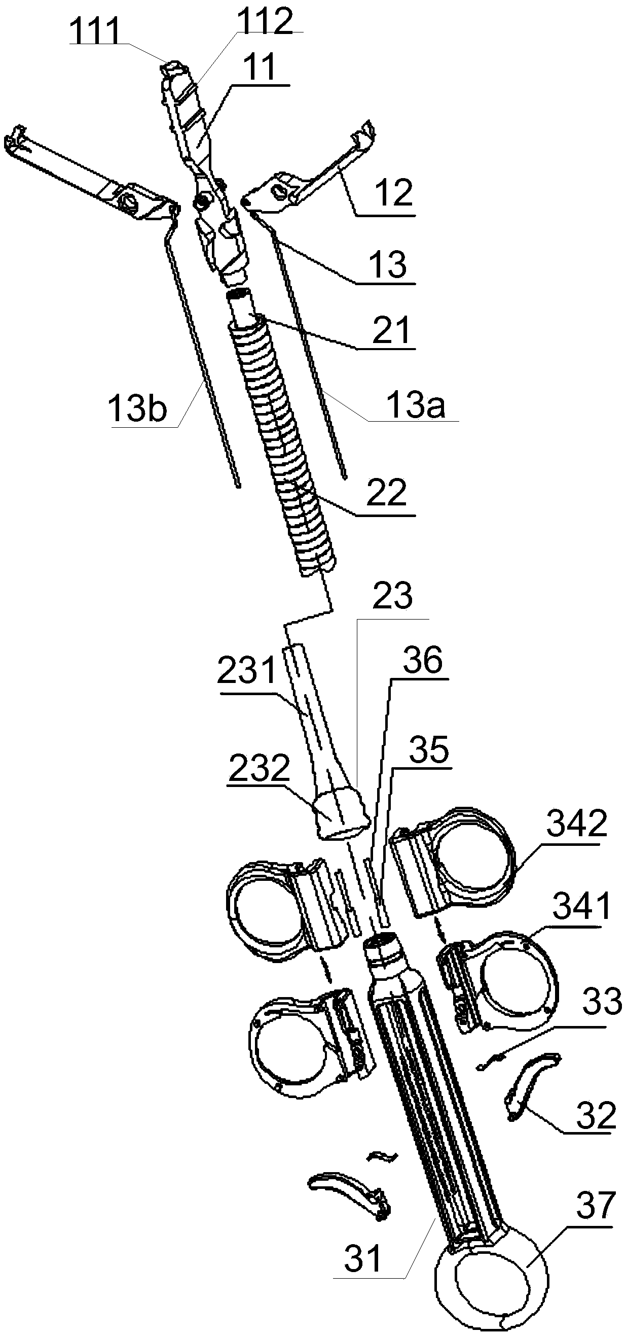 Medical tissue forceps and use method thereof