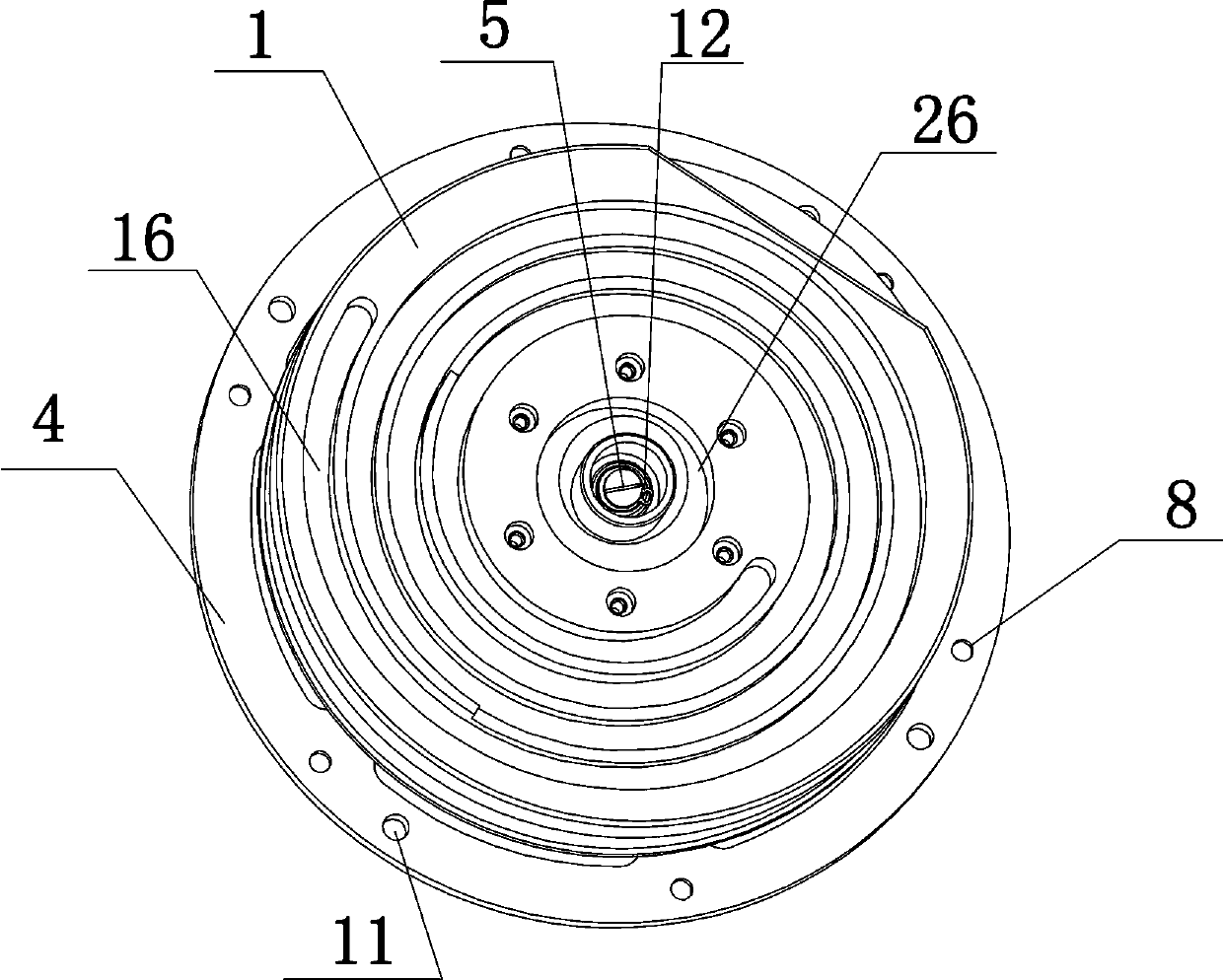 Wire winder with controllable length