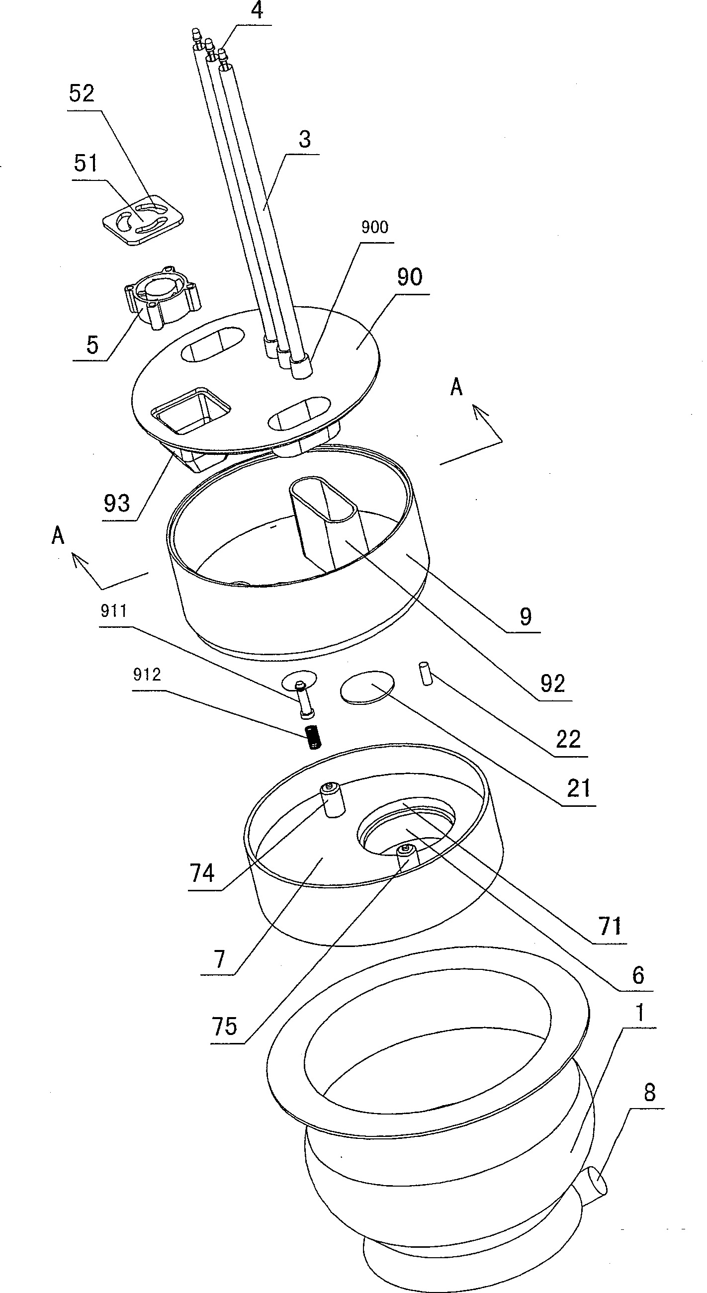 Environment-friendly type simulated incense burner