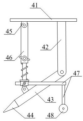 Filling layer self-service trowelling mechanism