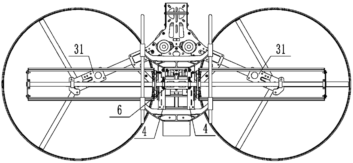 A dual-channel unmanned aerial vehicle with dual-motor horizontal cloth cooperative control