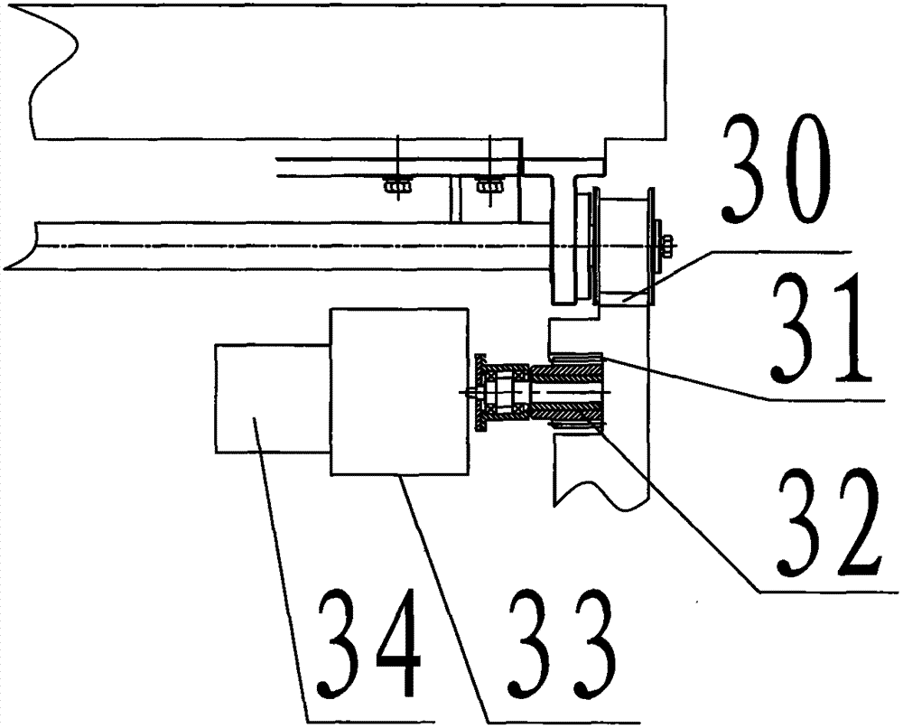 Ultrasonic automatic detection system of tubing with variable wall thickness and step