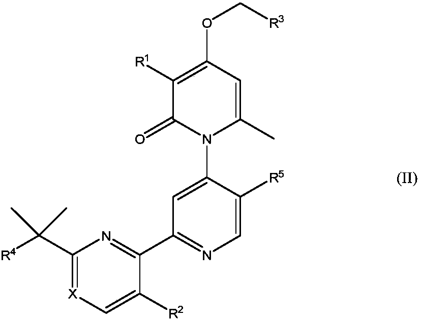 Methyl/fluoro-pyridyl-methoxy substituted pyridone-pyridyl compounds and fluoro-pyrimidinyl-methoxy substituted pyridone-pyridyl compounds