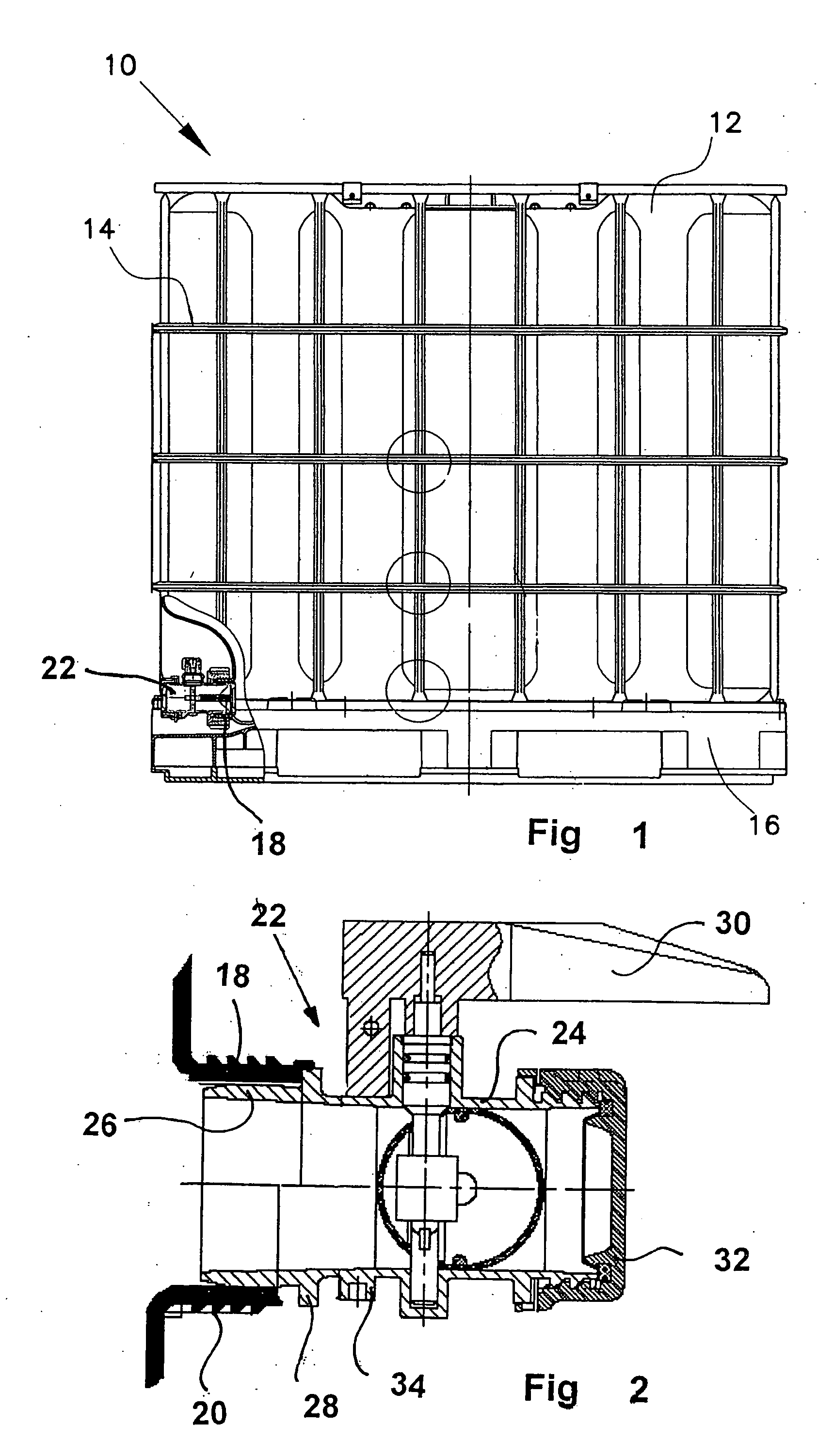 Pallet container