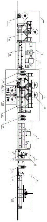 A production and processing system for A2 grade fireproof core board