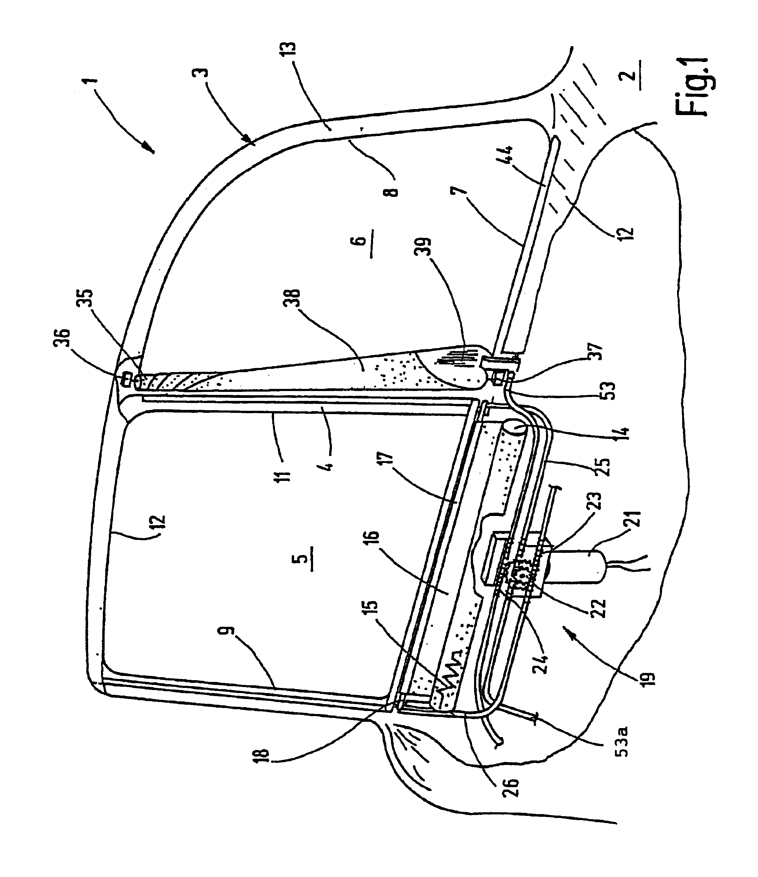 Divided window shade arrangement for motor vehicles