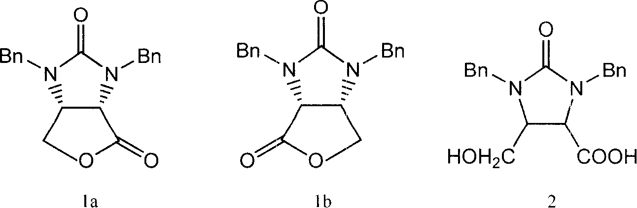 Method for preparing dextral biotin intermediate lactone