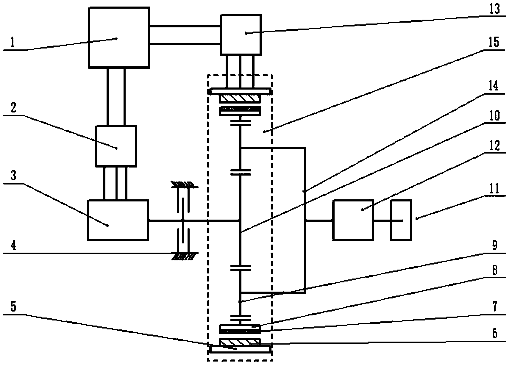 Double-motor multi-mode dynamic coupling driving assembly