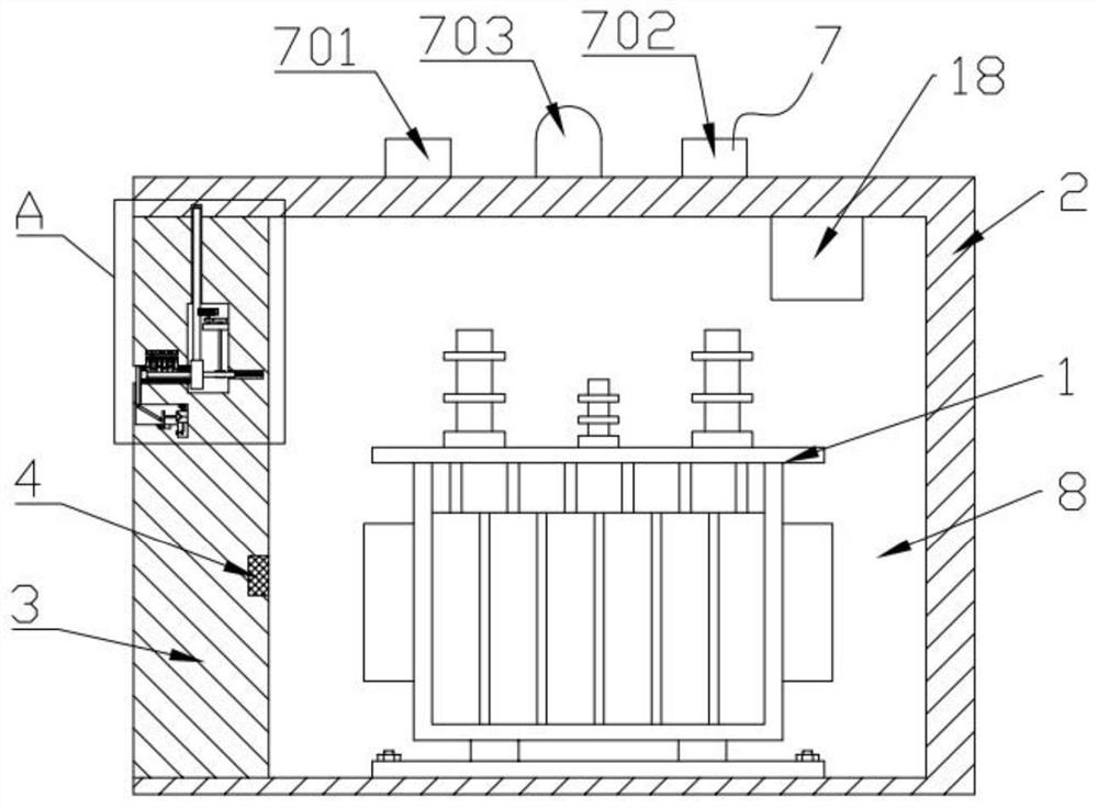 Transformer with anti-theft alarm function