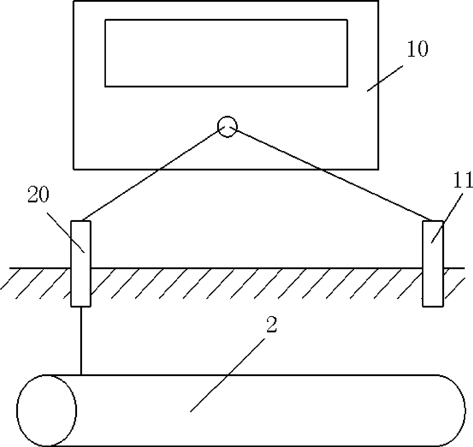 Stray current tester and stray current analysis method