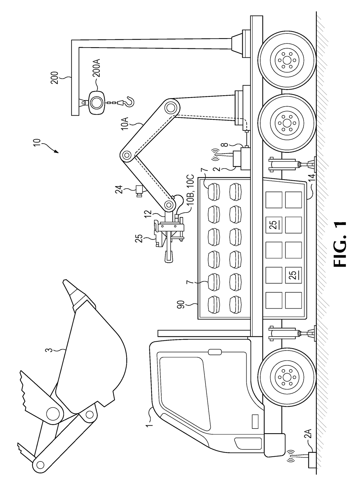 Handling system for ground-engaging wear parts secured to earth working equipment