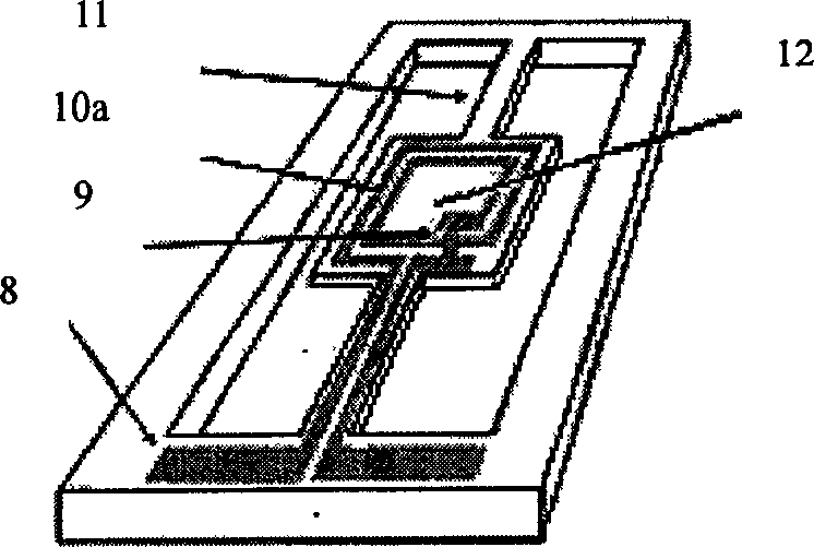 Optical current sensor based on microelectronic mechanical system, making and detecting method thereof