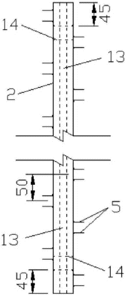 Multi-gradient self-rotation type sand collecting instrument