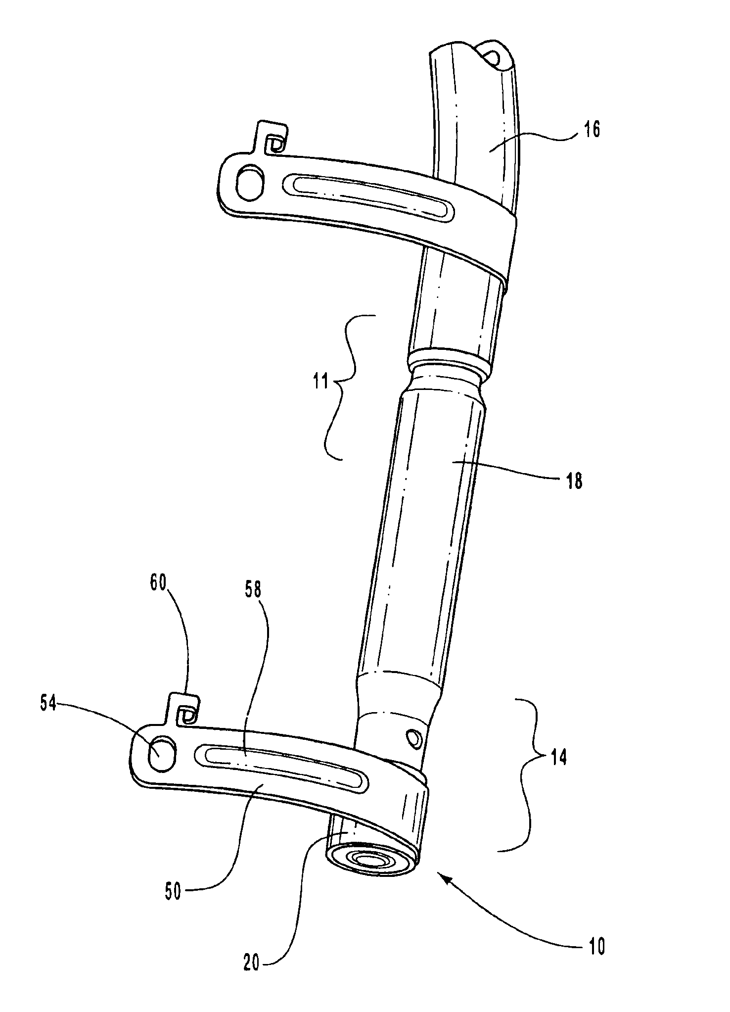 Inflator press fit housing for inflatable curtains