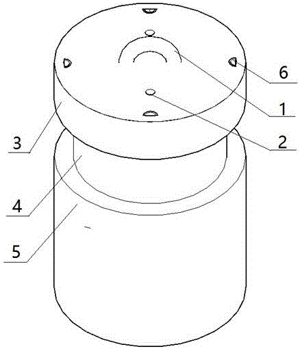 Grouting suction anchor and installation method thereof