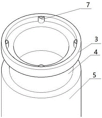 Grouting suction anchor and installation method thereof