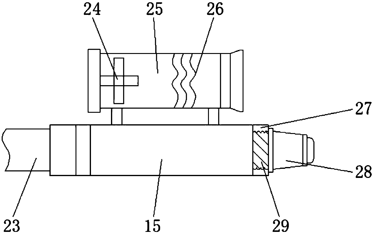 Surgical rinsing device for medical general surgery