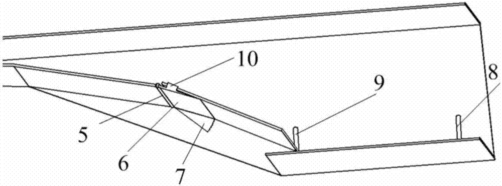 A closed variable structure two-dimensional supersonic inlet