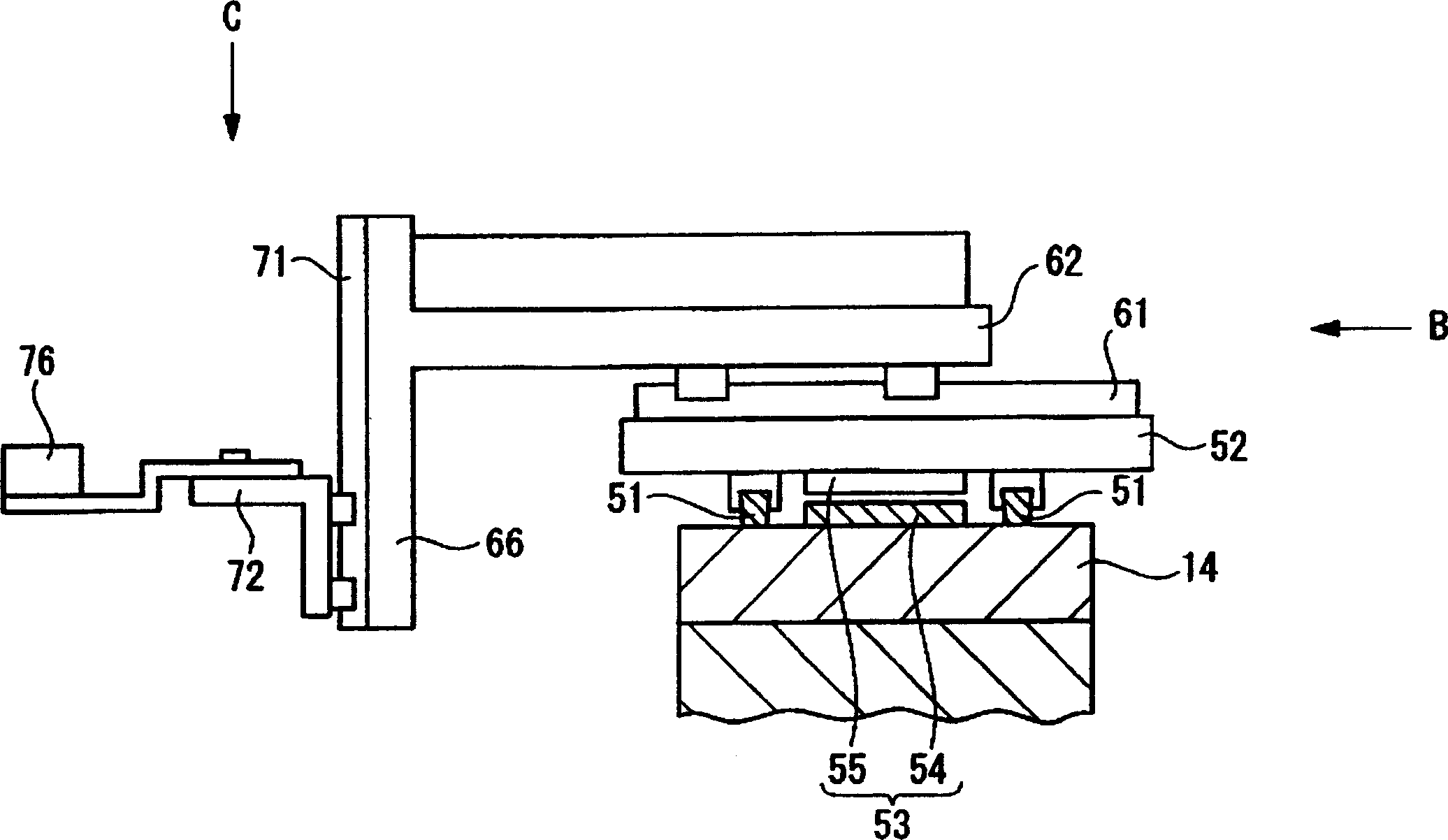 Work transfer device for press machines