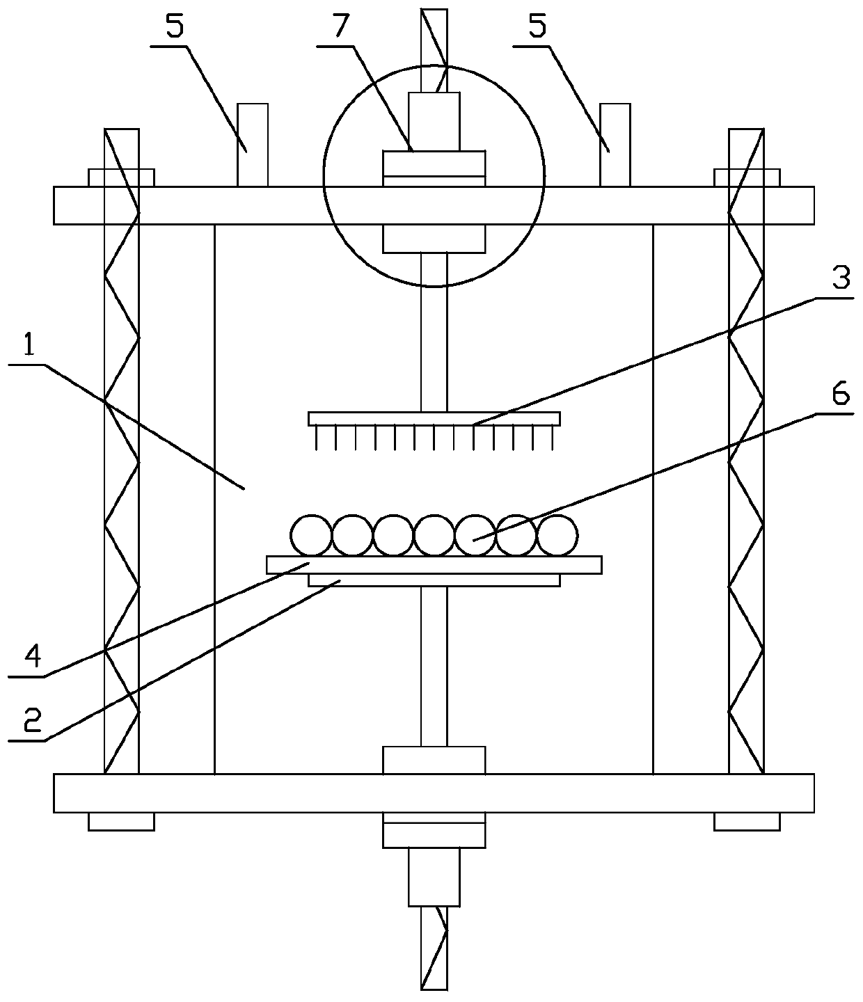 Device and method for preparing metal catalyst by using plasma