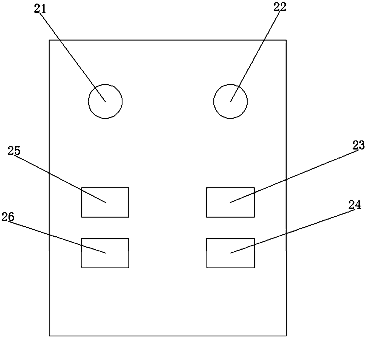 Processing device for processing 3D stone floors