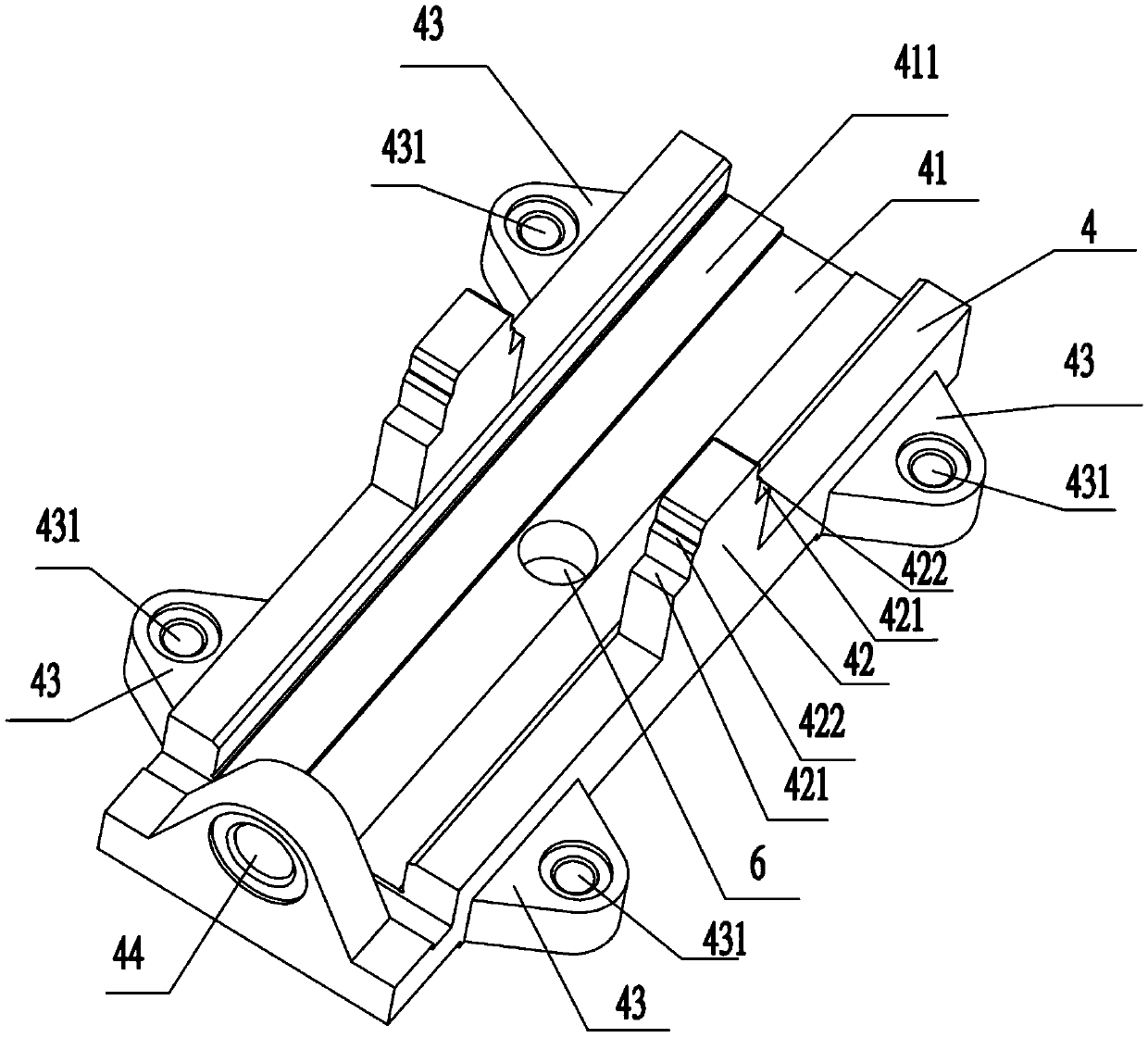 Height regulating device and regulating device used for radar pedestal leveling