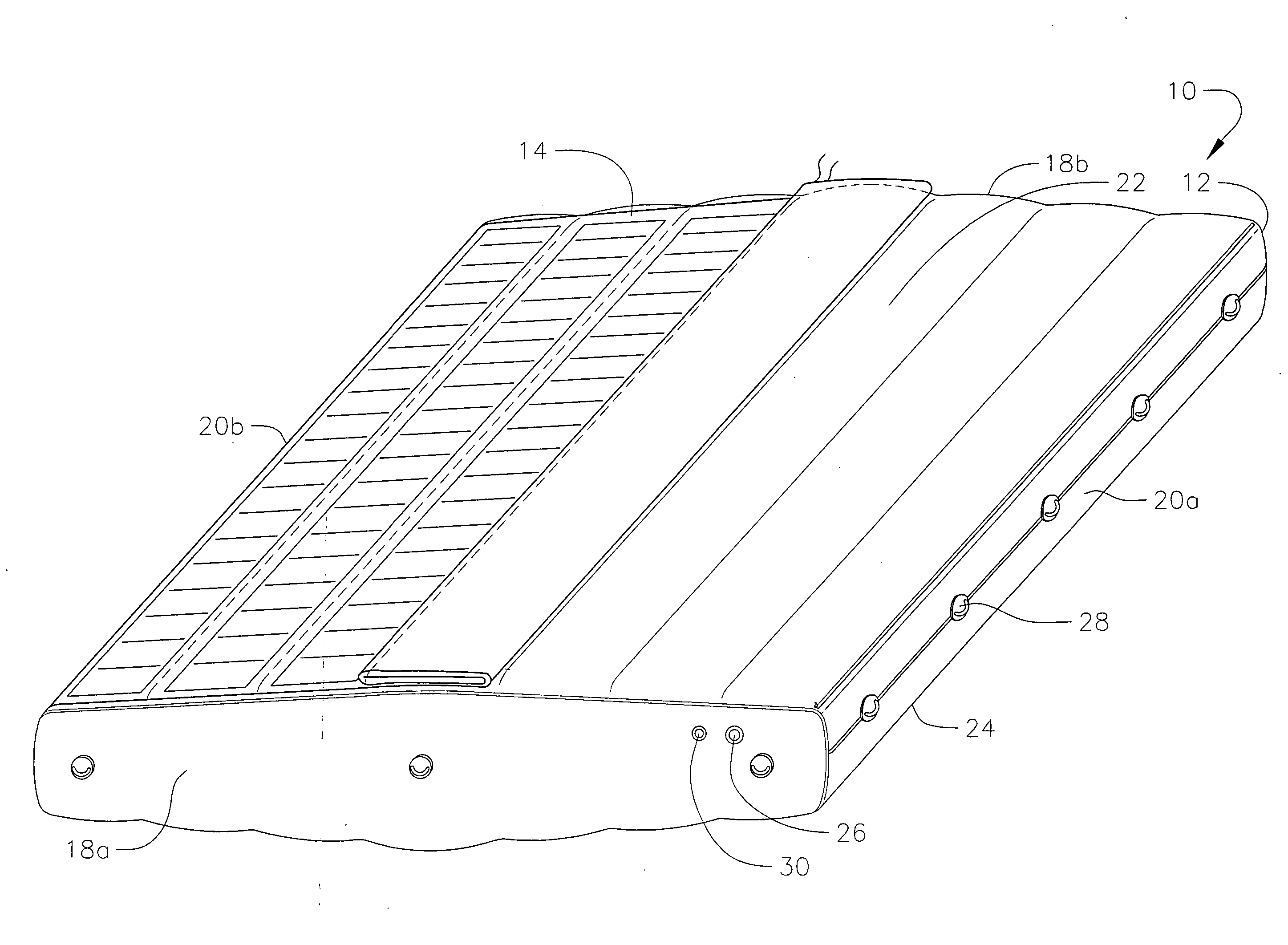 Photovoltaic floatation device