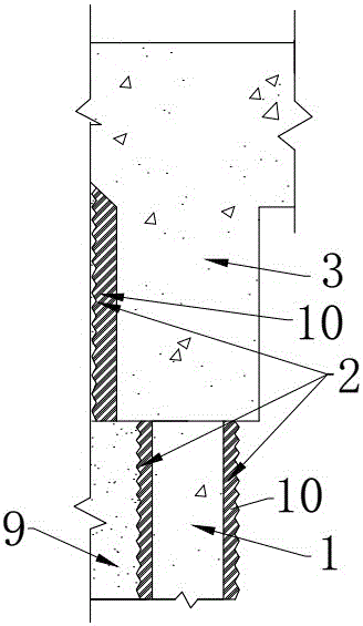 Integrated bridge abutment structure for controlling earth pressure behind abutment and filled earth settlement and construction method