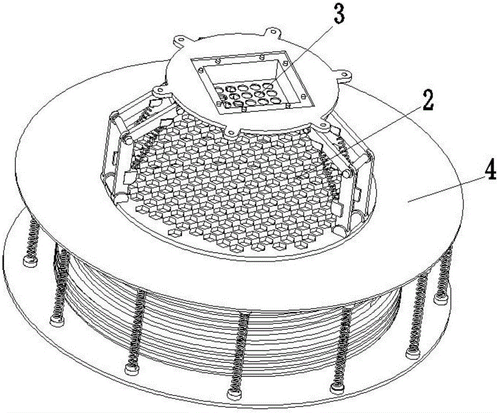 Unmanned aerial vehicle undercarriage with double damping function