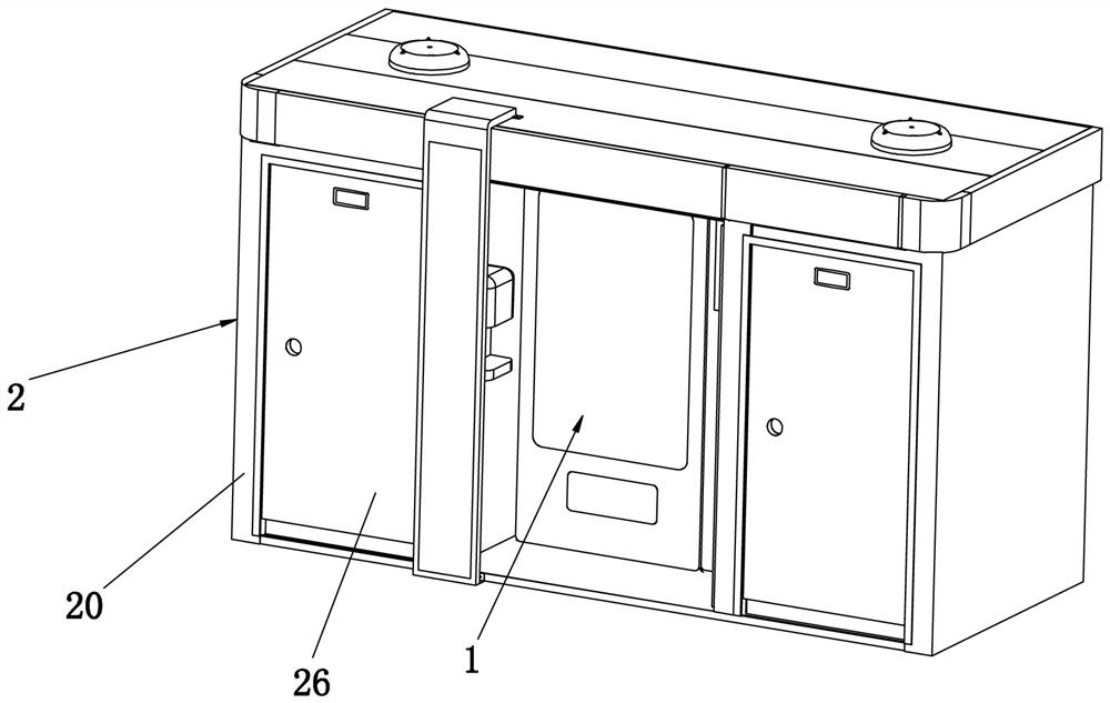 Self-service detection station for disease preliminary screening