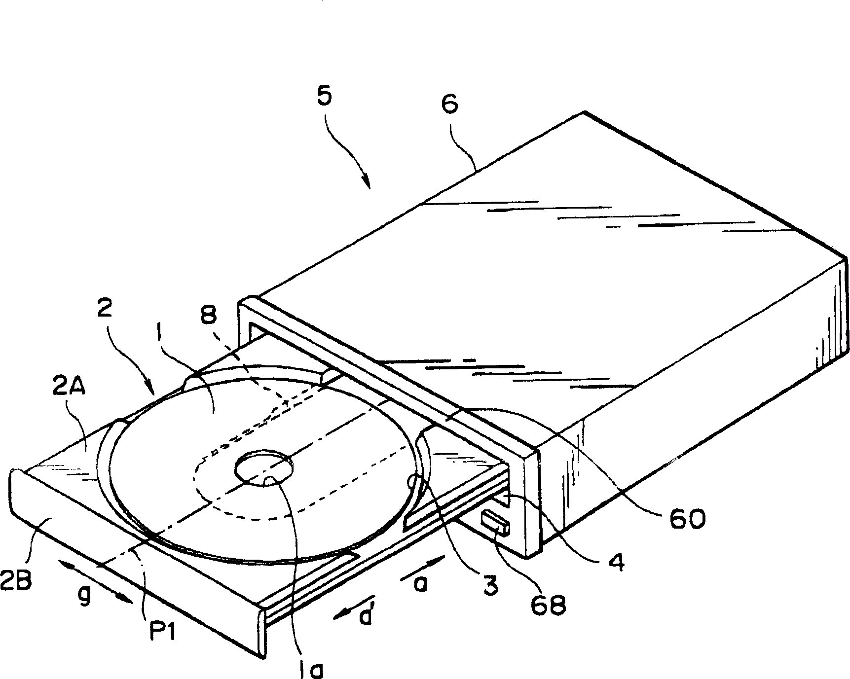 Disk drive device