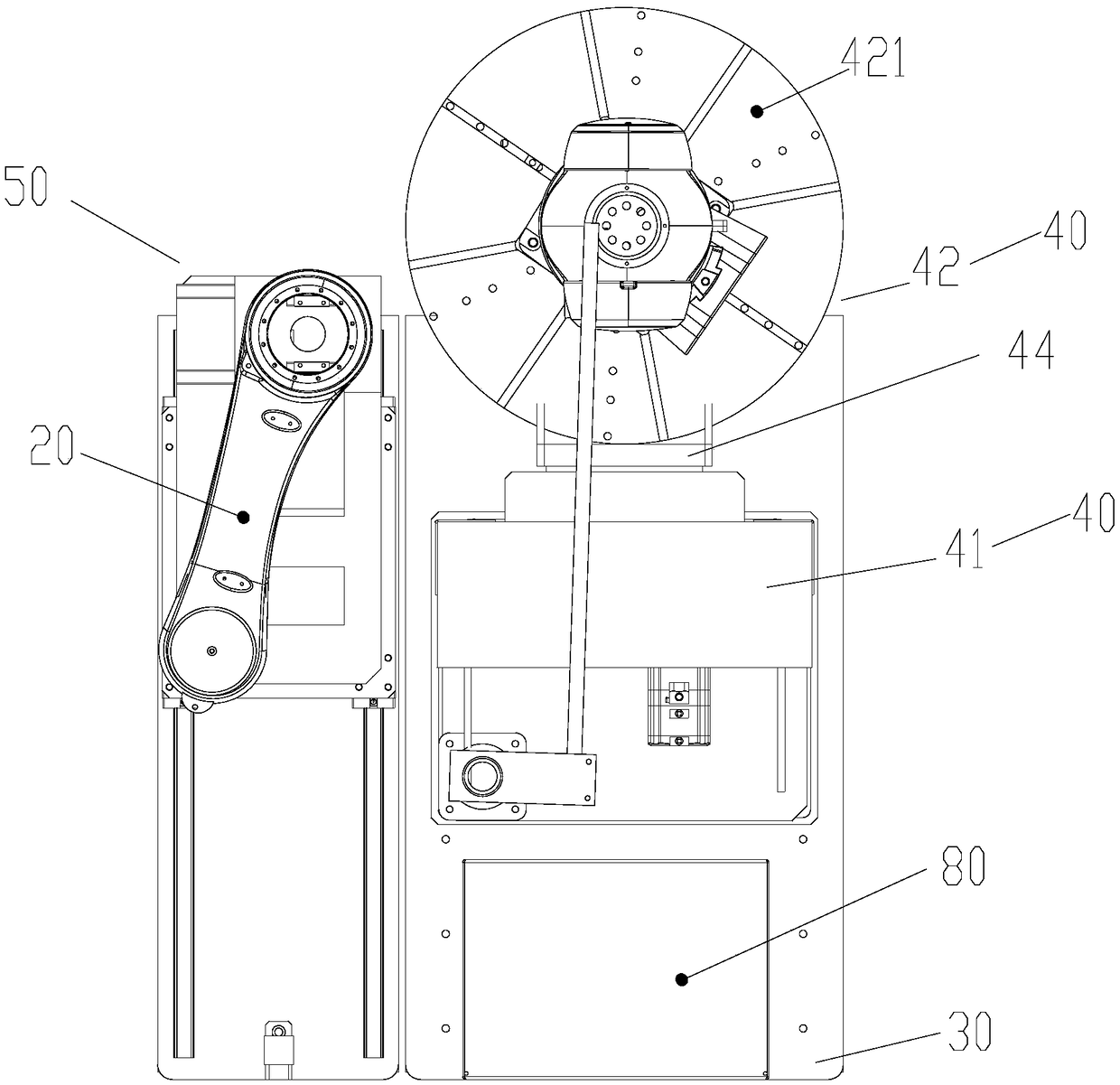 Assembling device