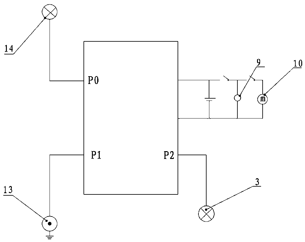 Moving floating overwater garbage cleaning device