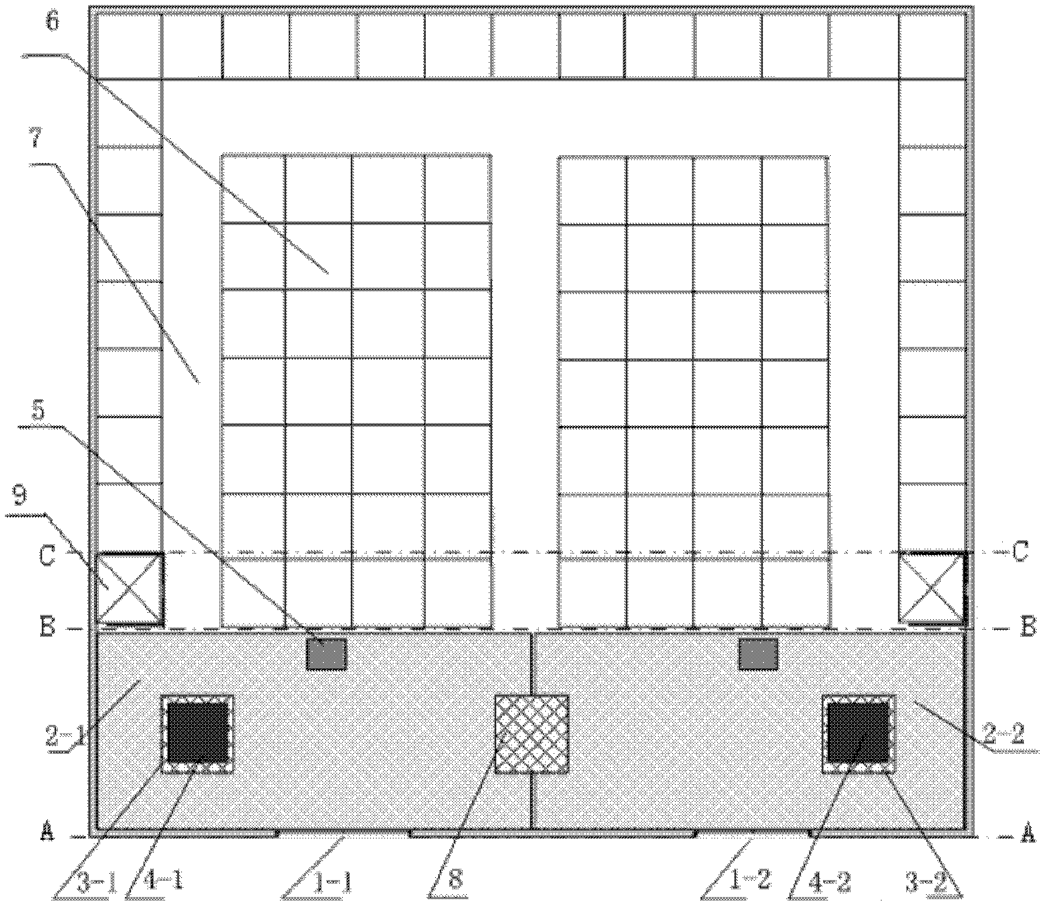 Automatic high-density three-dimensional storage system