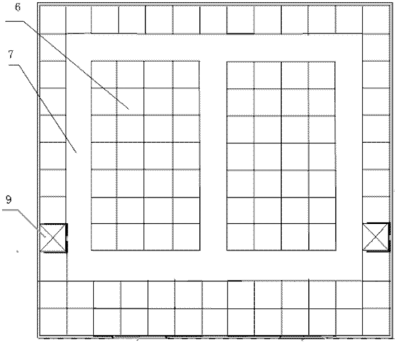 Automatic high-density three-dimensional storage system