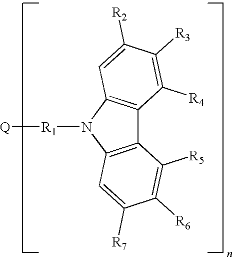 Electroluminescent devices including organic eil layer