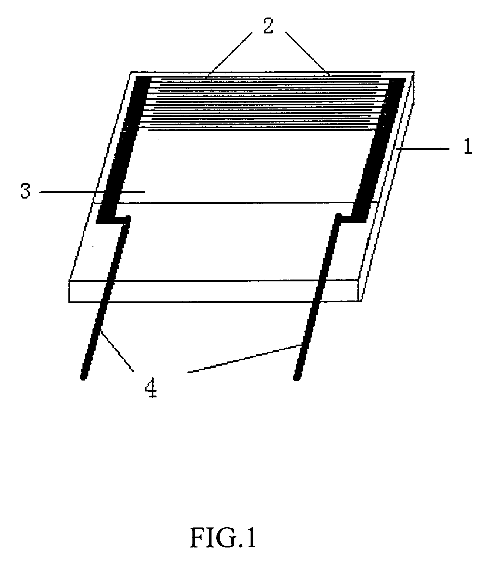 Resistive thin film humidity sensitive device based on silicone-containing copolymer and its preparation method