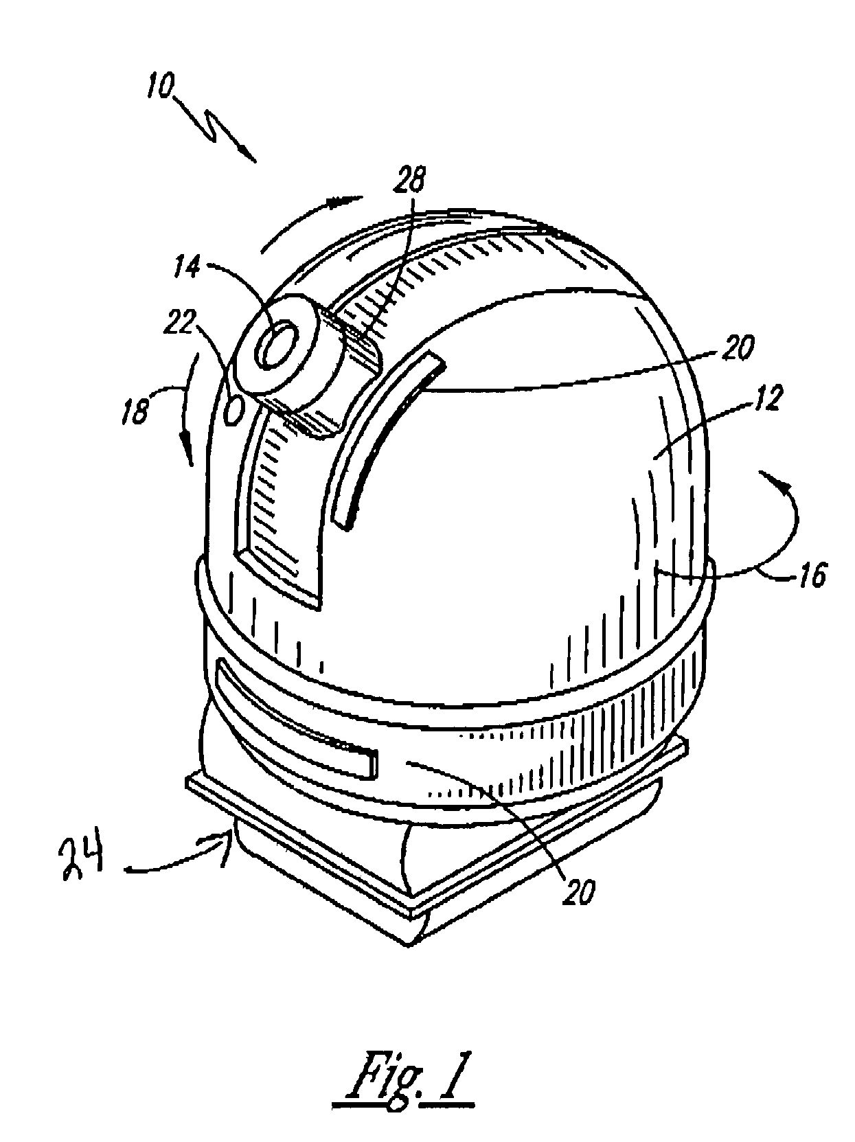 Rotating camera attachment