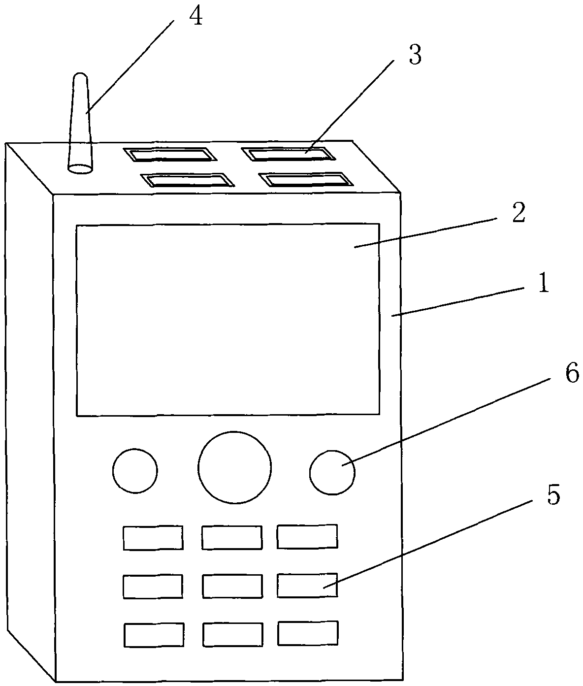 Wireless module of network tester