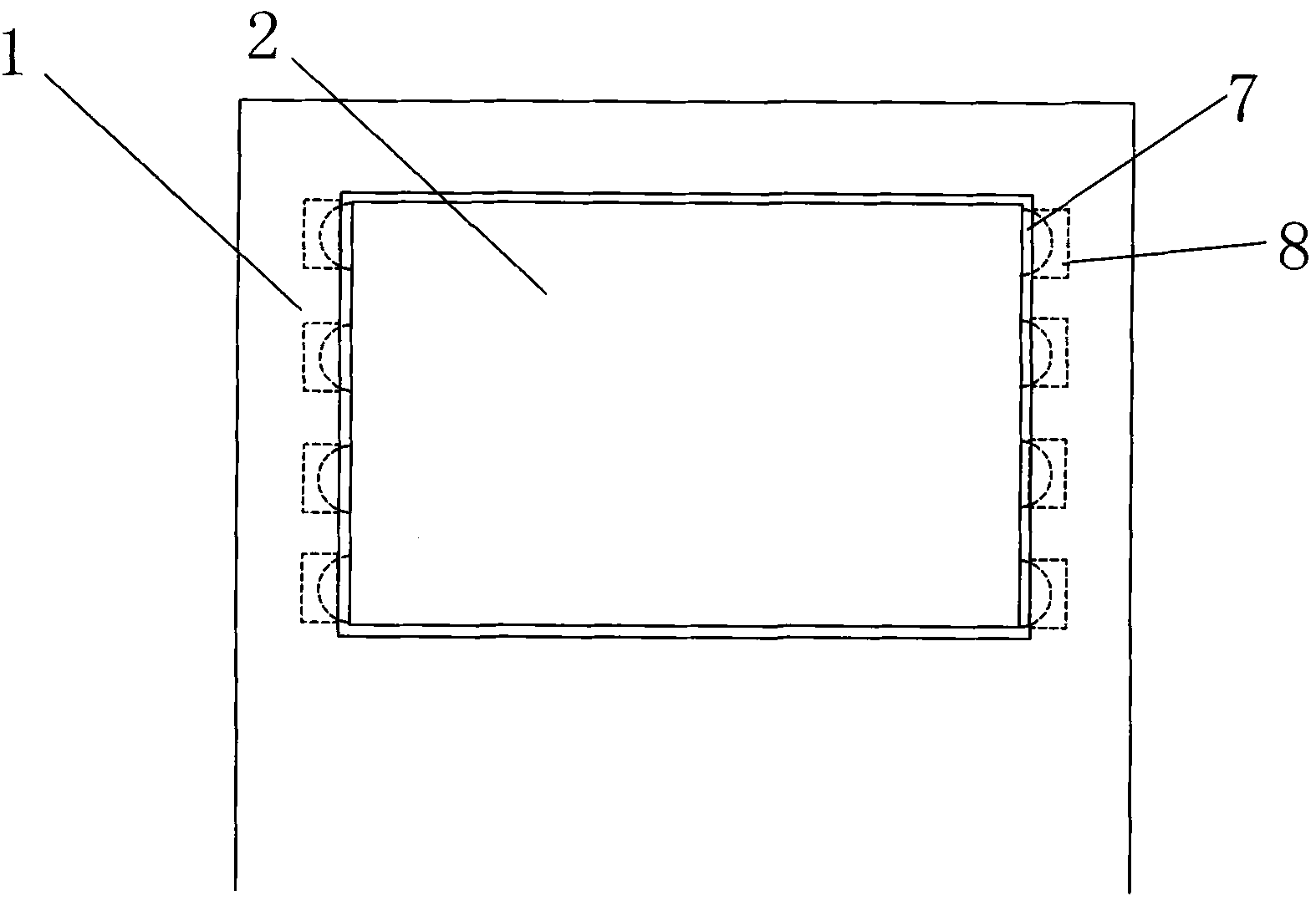 Wireless module of network tester